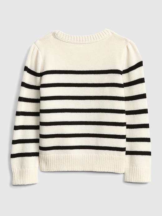 Image number 2 showing, Metallic-Star Stripe Sweater