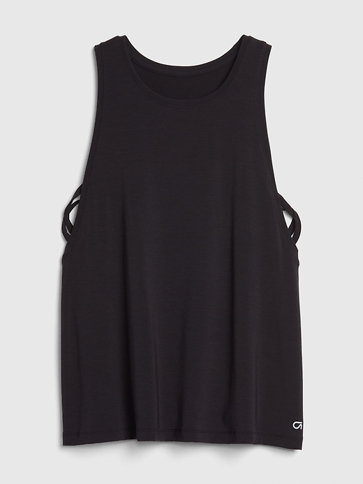 Image number 6 showing, GapFit Breathe Strappy Detail Tank Top