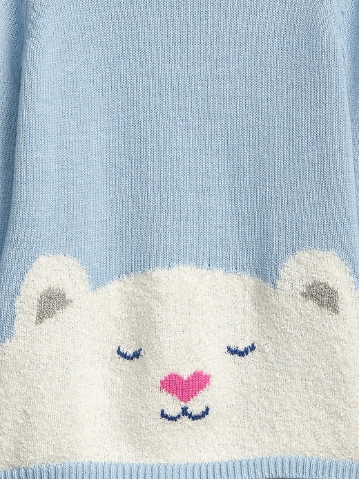 Image number 2 showing, Toddler Bear Graphic Sweater