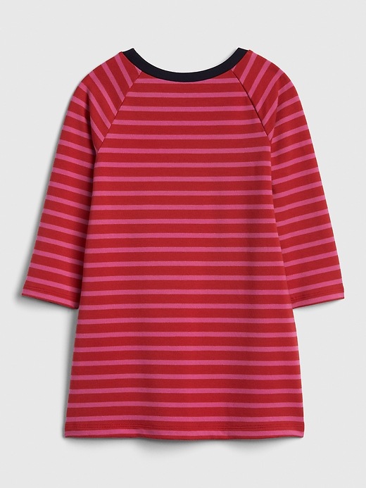 Image number 2 showing, Toddler Stripe A-Line Dress