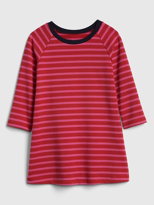 Image number 1 showing, Toddler Stripe A-Line Dress