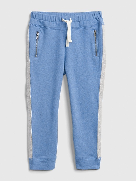 Image number 1 showing, Toddler Sparkle-Panel Joggers