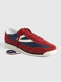 View large product image 3 of 3. Gap &#124 Tretorn&#174 Rawlins Retro Lace-Up Sneakers