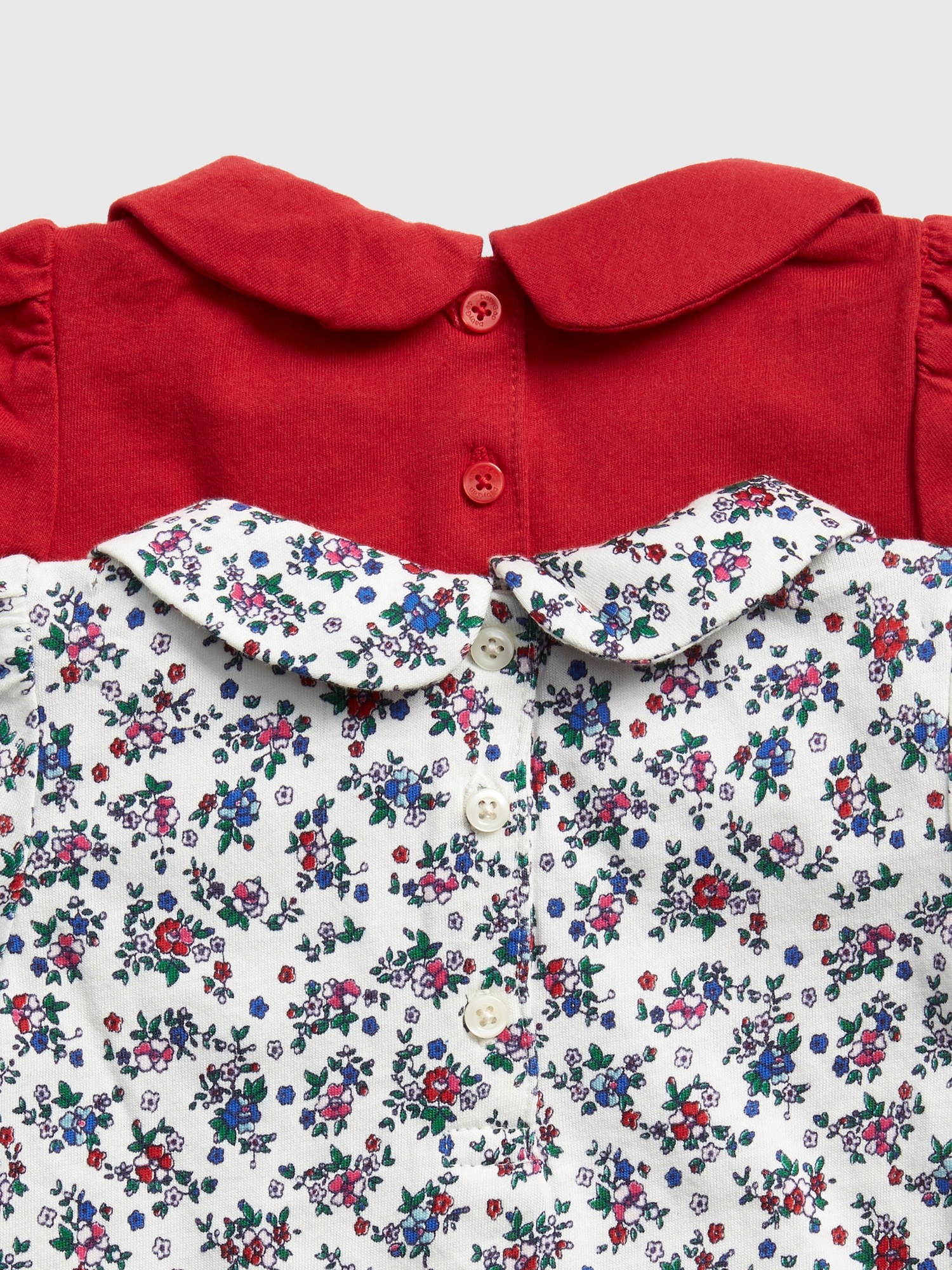 Baby Peter Pan Collar Bodysuits (2Pack) Gap