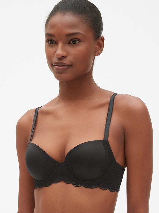 Image number 1 showing, Pretty Lace Demi Bra