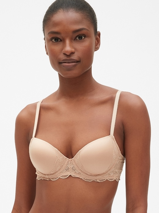 Image number 4 showing, Pretty Lace Demi Bra