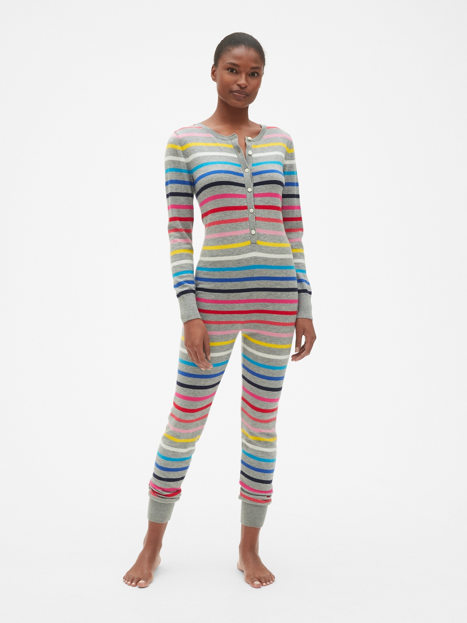 Gap Crazy Stripe Union Suit