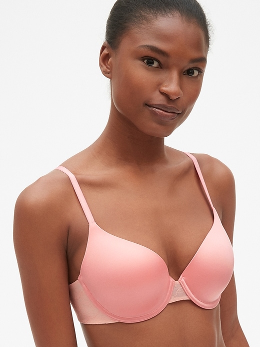 Image number 4 showing, Everyday Smooth Favorite Coverage Bra with Lace