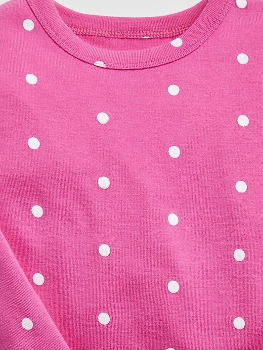 2 of 8 showing, with the color happy pink of product Dot PJ Set