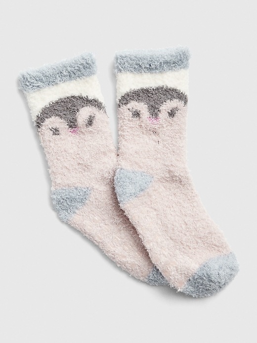 View large product image 1 of 1. Cozy Graphic Socks