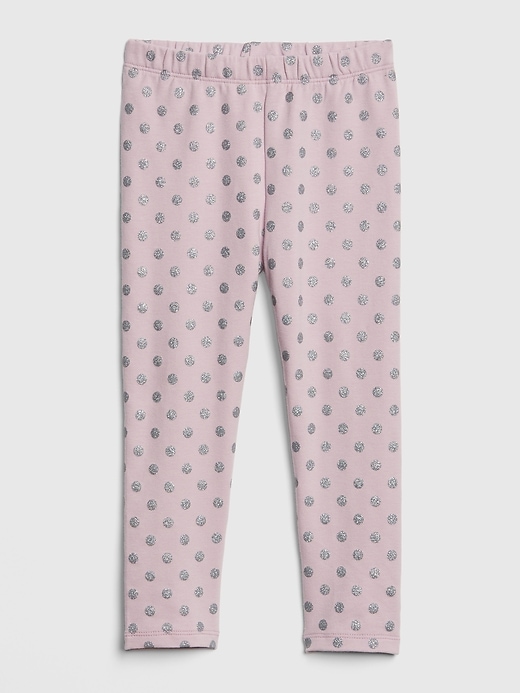 View large product image 1 of 1. Toddler Print Leggings In Soft Terry