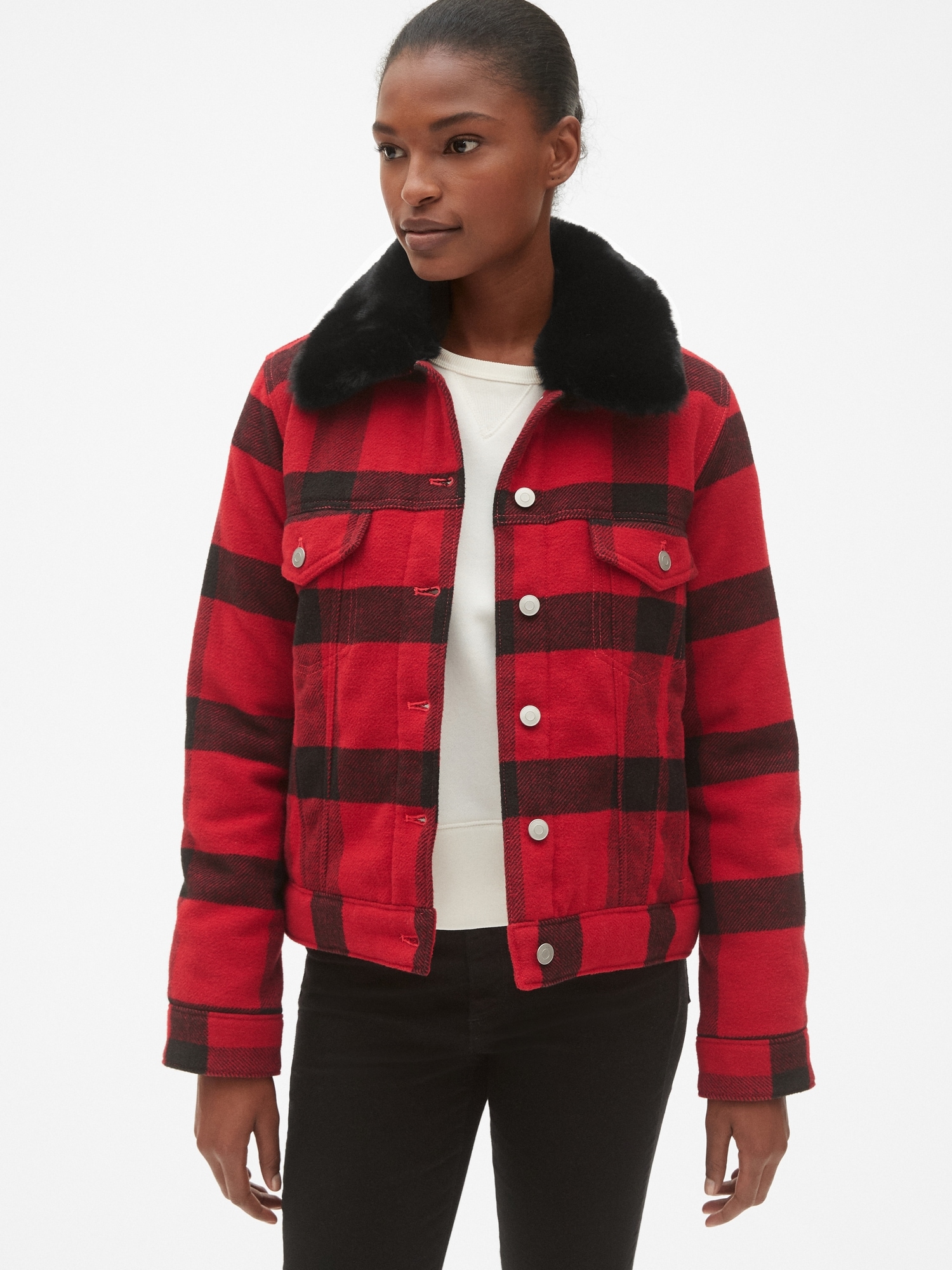 Plaid Icon Jacket 