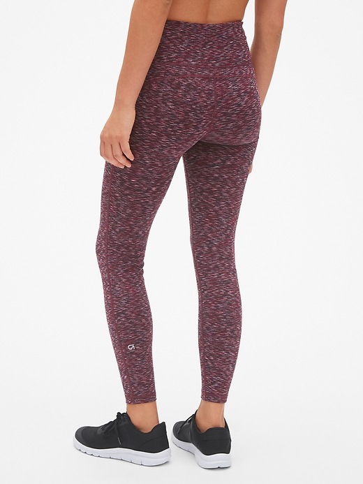 Image number 2 showing, GapFit High Rise Blackout Spacedye Full Length Leggings