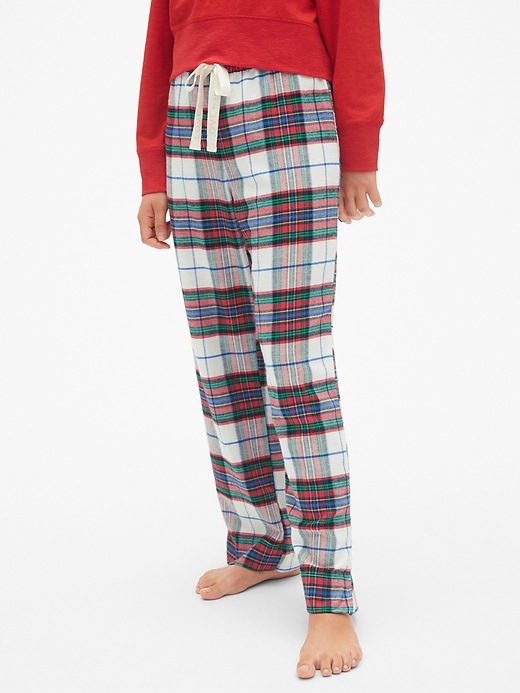 View large product image 1 of 1. Dreamer Print Flannel Pants