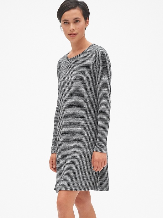 View large product image 1 of 1. Softspun Long Sleeve T-Shirt Dress