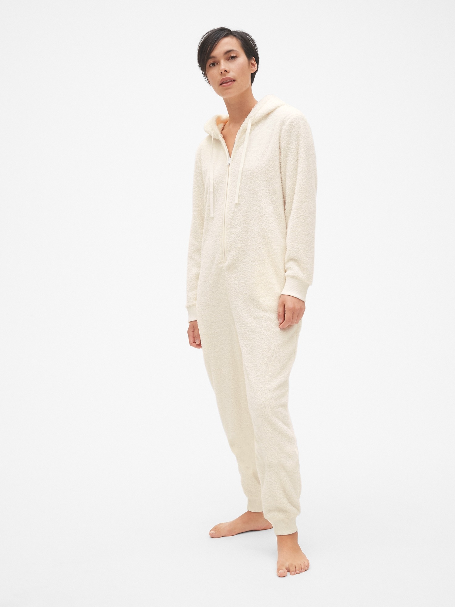 Женский комбинезон Gap Hooded Sherpa с капюшоном