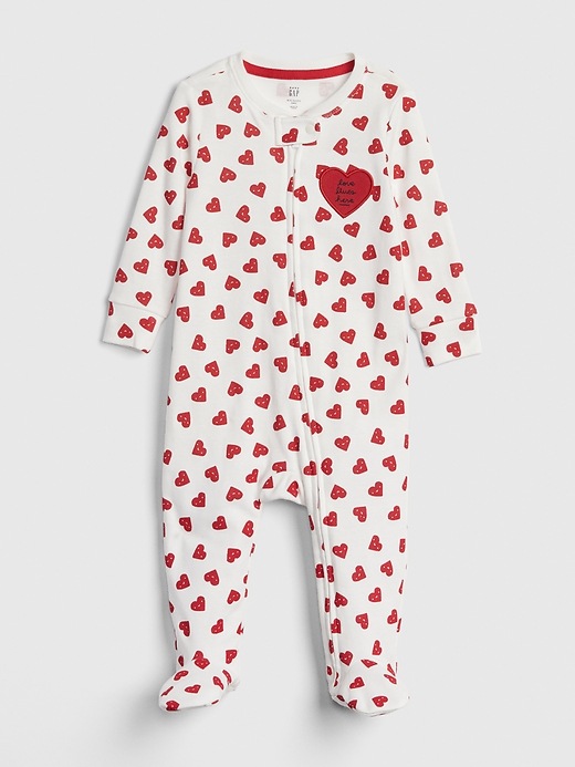 Image number 1 showing, First Favorite Love Footed One-Piece