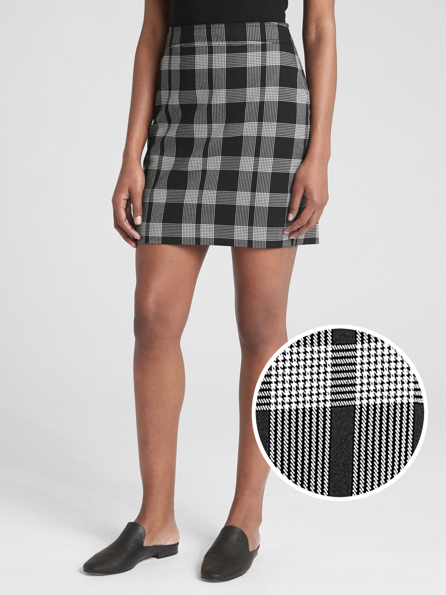 Gap Striped Lined Mini Skirt Size 10