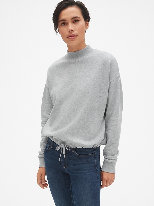 Vintage Soft Mockneck Pullover Sweatshirt | Gap