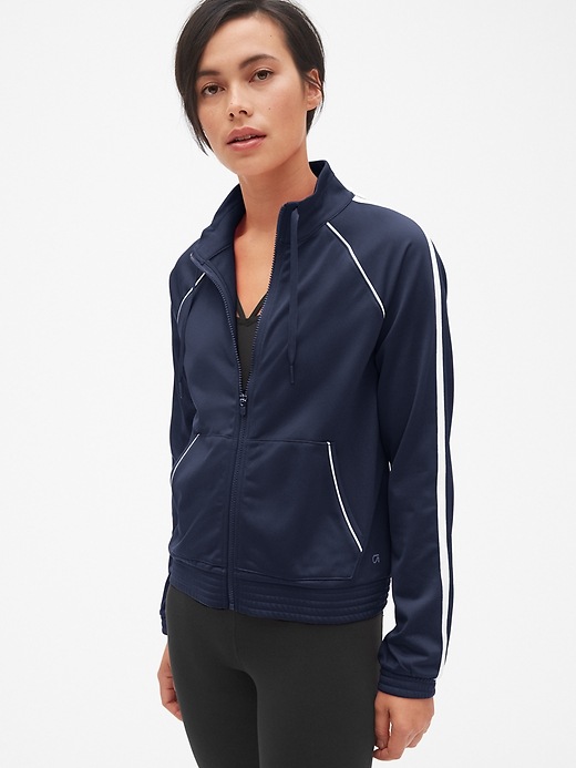 View large product image 1 of 1. GapFit Track Jacket