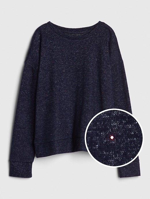 View large product image 1 of 1. Softspun Studded Pullover Sweater