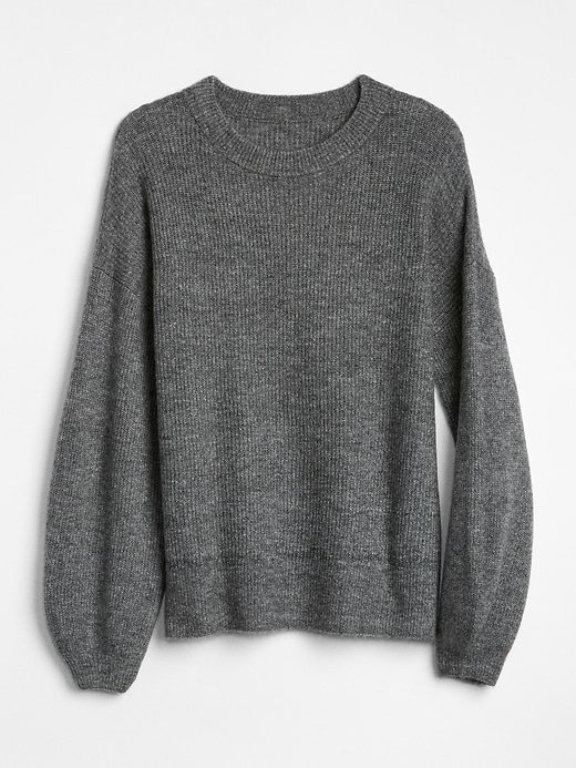 Image number 6 showing, Blouson Sleeve Pullover Sweater