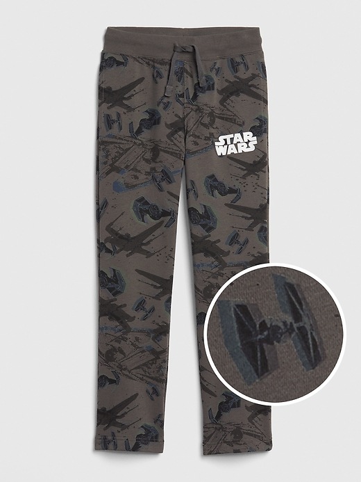 Image number 6 showing, GapKids &#124 Star Wars&#153 Pull-On Pants in Fleece