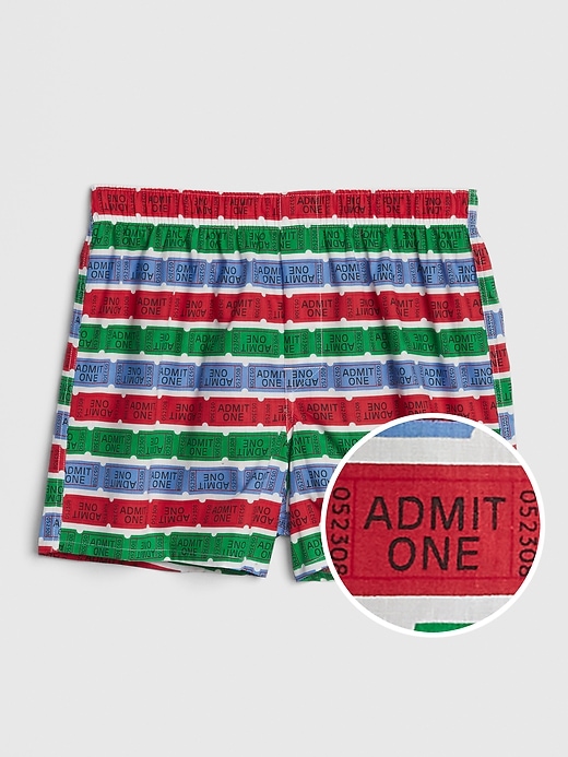 View large product image 1 of 1. 4" Print Boxers