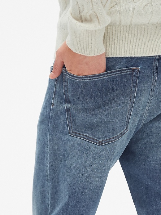 Image number 5 showing, Thermolite&#174 Standard Jeans with GapFlex