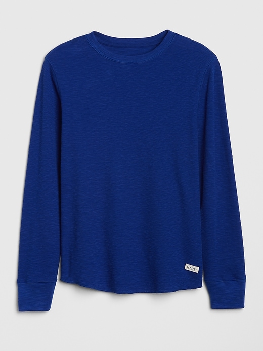 Image number 5 showing, Textured Long Sleeve T-Shirt