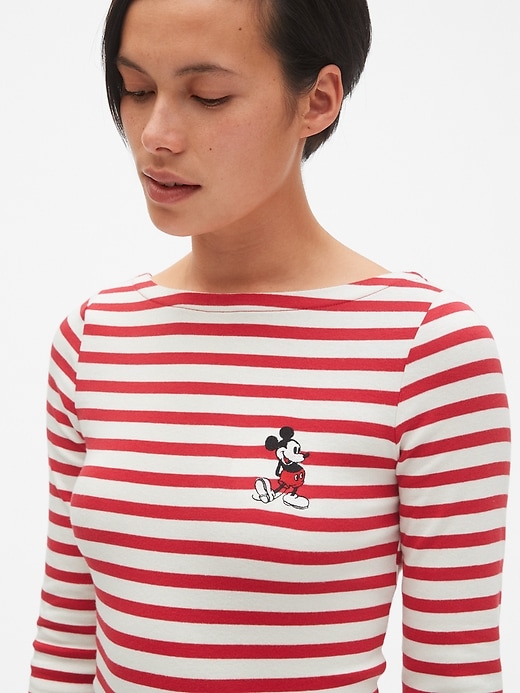Image number 5 showing, Gap &#124 Disney Modern Stripe Ballet-Back T-Shirt
