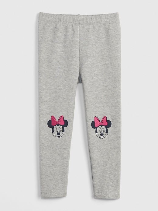 Image number 1 showing, babyGap &#124 Disney Minnie Mouse Leggings in Soft Terry