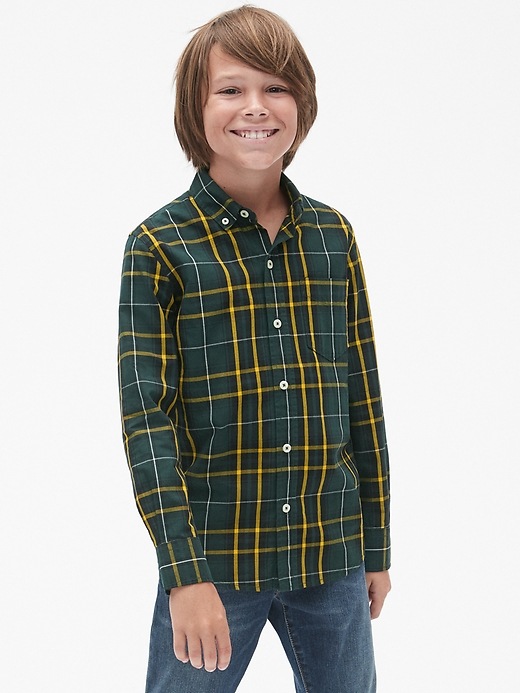Image number 2 showing, Plaid Shirt in Poplin