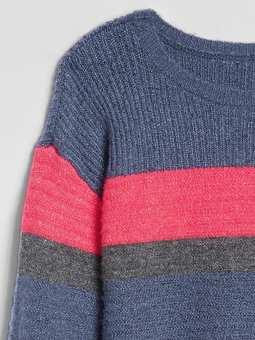 Image number 4 showing, Colorblock Texture Sweater