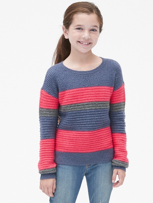 Image number 2 showing, Colorblock Texture Sweater