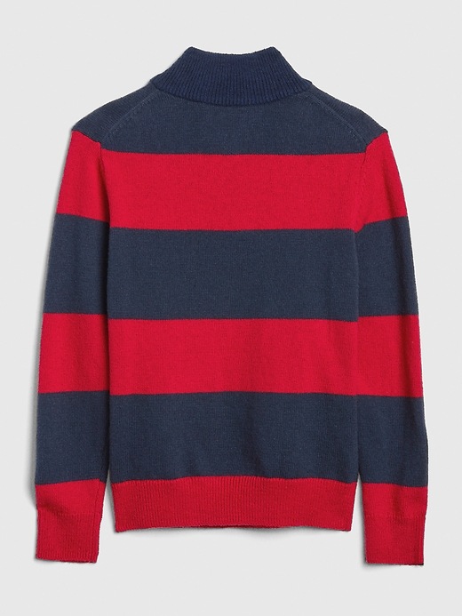 Image number 3 showing, Stripe Quarter-Zip Sweater
