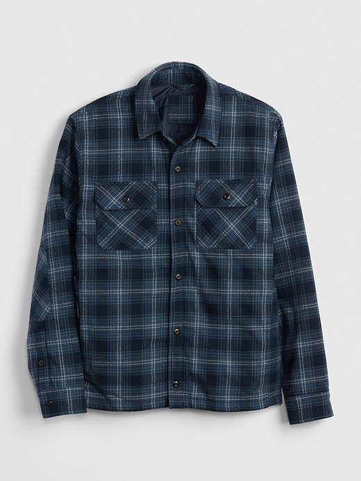 Image number 6 showing, Flannel Shirt Jacket