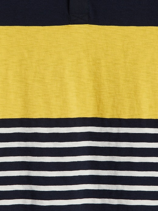 Image number 3 showing, Kids Stripe Henley T-Shirt