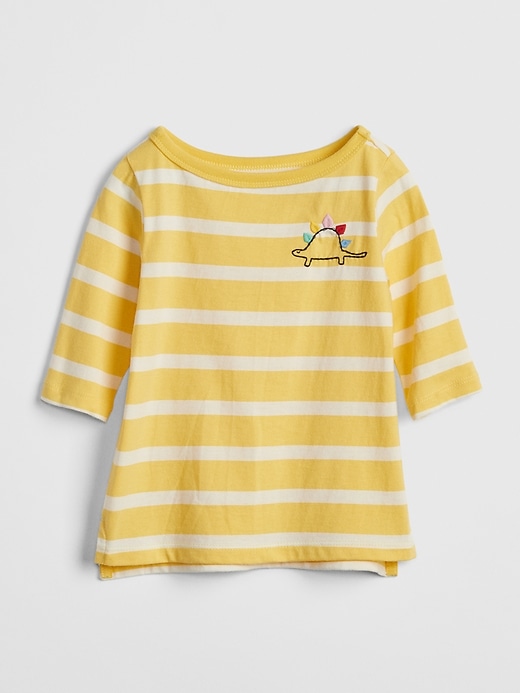 View large product image 1 of 1. Toddler Graphic Elbow-Length Sleeve T-Shirt