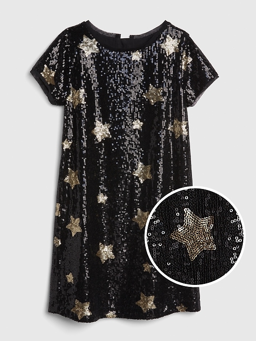 Image number 1 showing, Star Sequin Dress