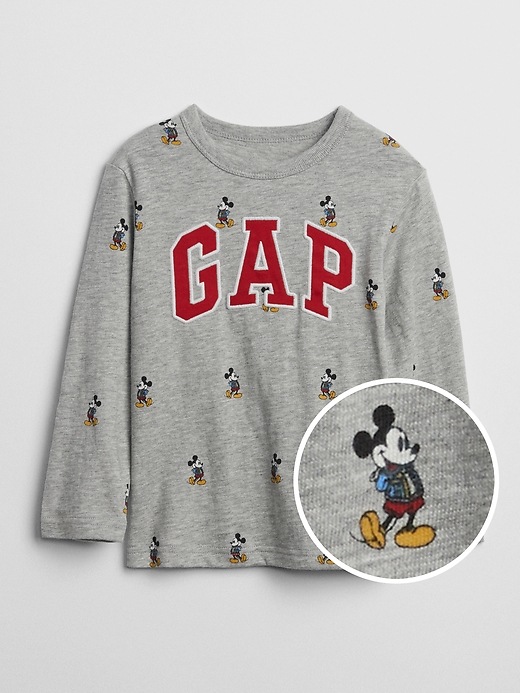 View large product image 1 of 1. babyGap &#124 Disney Mickey Mouse Logo T-Shirt