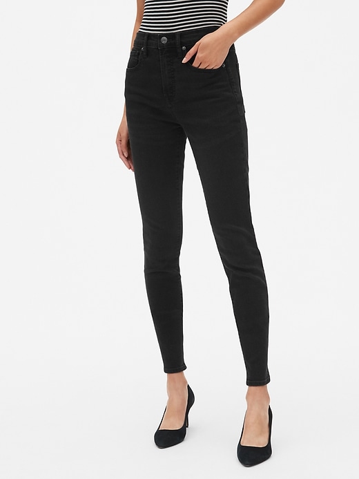 Image number 1 showing, High Rise True Skinny Jeans with Secret Smoothing Pockets with Washwell&#153