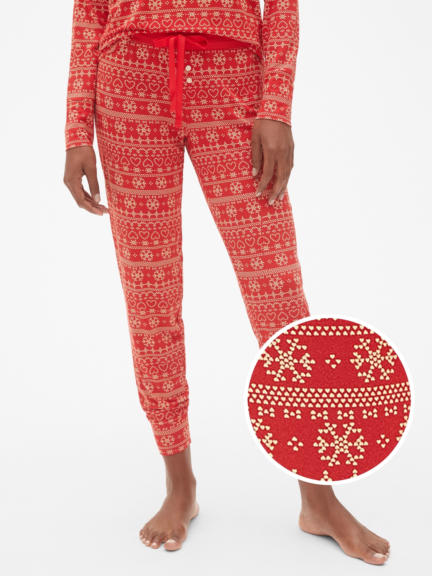 Gap print joggers in sales modal