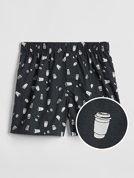 4" Print Boxers Gap