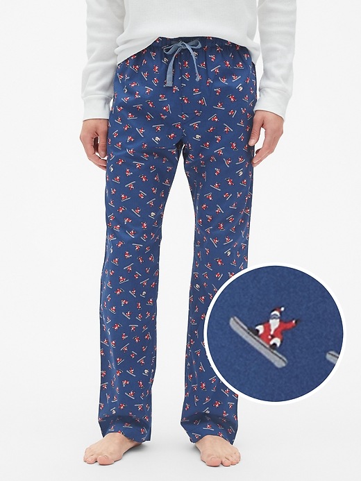 Image number 7 showing, Pajama Pants in Poplin