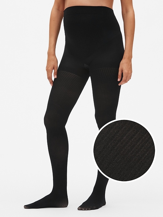 View large product image 1 of 1. Maternity Panel Tights