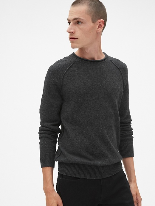 Image number 9 showing, Cozy Classic Raglan Sweater