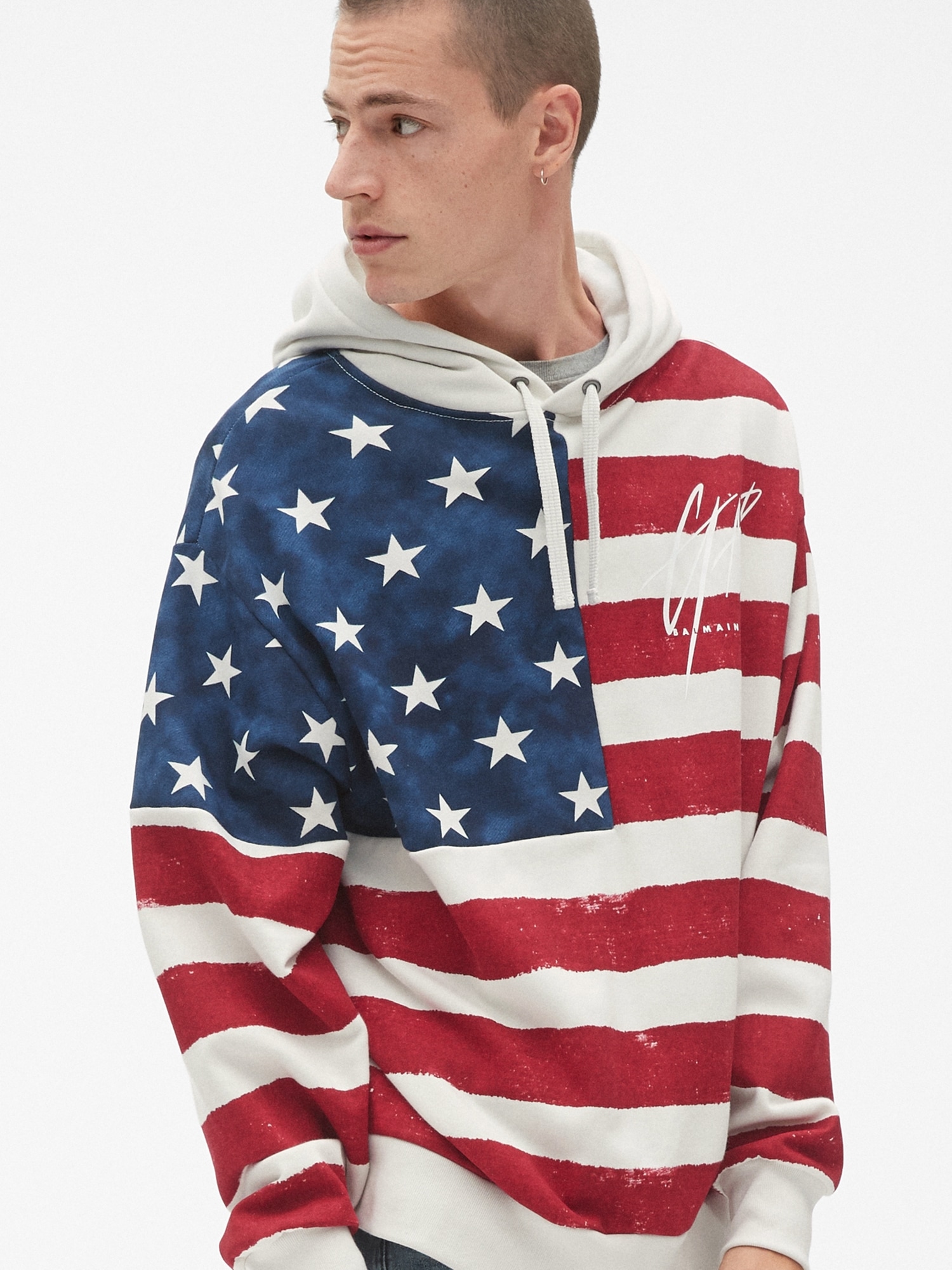 Gap + GQ Balmain Pullover Hoodie | Gap