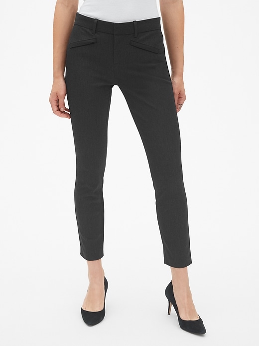 Image number 1 showing, Skinny Ankle Pants in Bi-Stretch