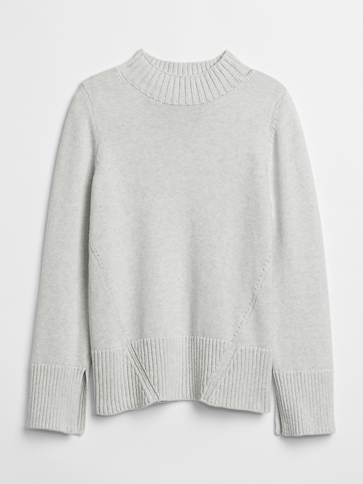 Image number 6 showing, Ribbed Mockneck Pullover Sweater